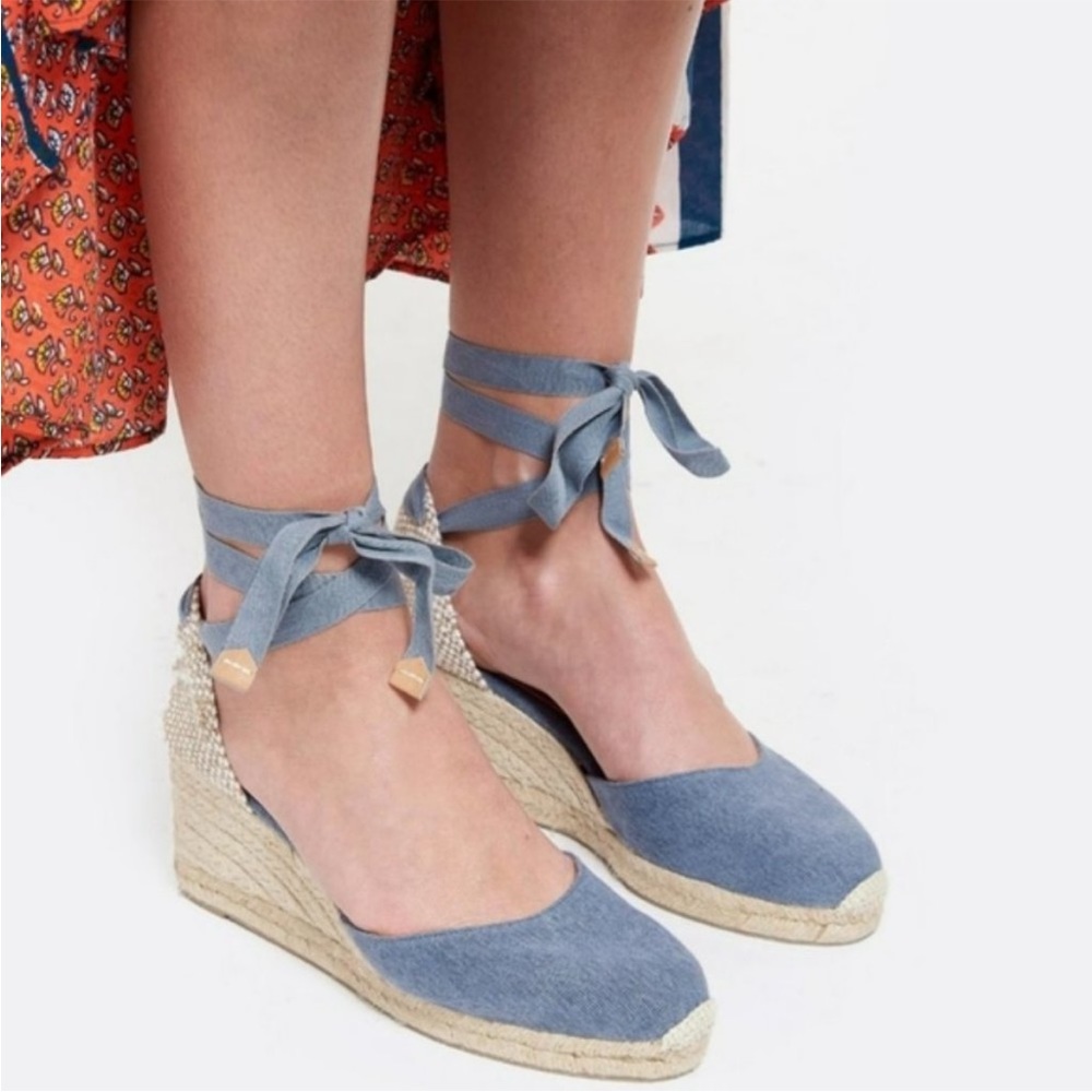Castaner Carina Espadrille Wedge Size 40